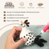 Needle Felting Farm Collection Kit