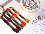 Resist Fascism Cross Stitch Kit (Junebug and Darlin)