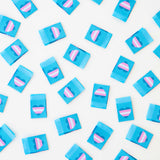 Trans Flag Heart Woven Labels (Sarah Hearts)