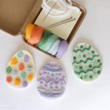 Mini Easter Egg Needle Felting Kit (Sheep Creek Studio)
