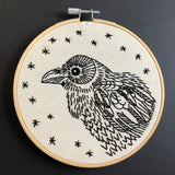 Raven Nevermore Embroidery Kit (Hook, Line & Tinker)