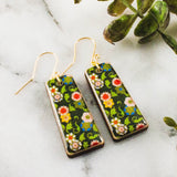 Green Garden Earrings