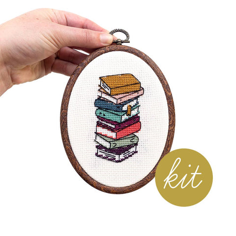 Bibliophilia Cross Stitch Kit