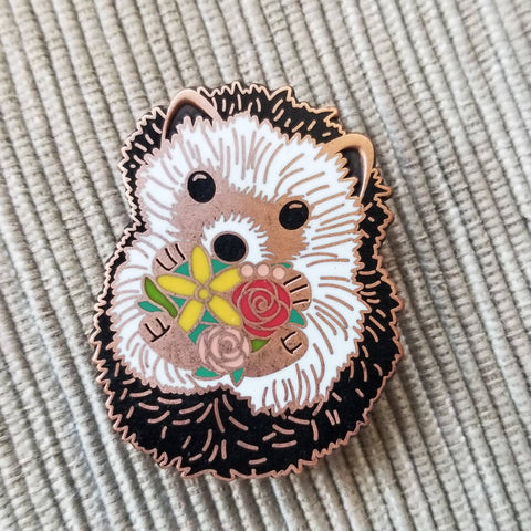 Hedgehog Needle Minder (Jessica Long Embroidery)