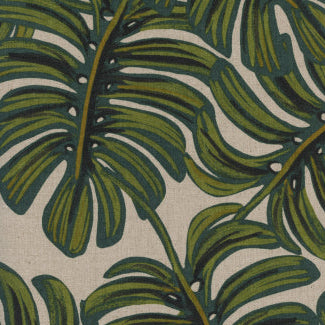 Menagerie Monstera Natural Canvas