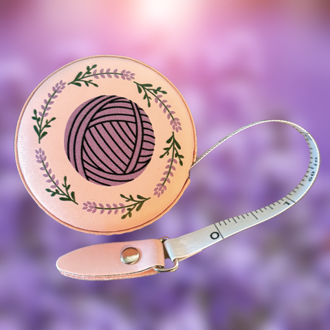 Yarn Ball Tape Measure (Comma Craft Co.)
