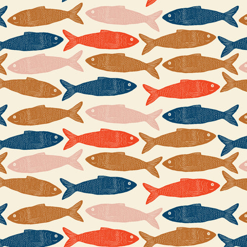 Riverbank Upstream Salmon