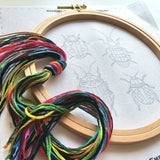 Jessica Long Embroidery Beetle Collection Kit