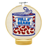 Beans Embroidery Kit (Hook, Line & Tinker)