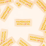 Handmade with Love Gold Labels (Sarah Hearts)
