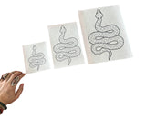 Sashiko Snake Stick and Stitch Pattern (Socorro Society)