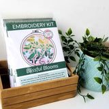 Blissful Blooms Embroidery Kit (Jessica Long Embroidery)