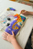 Unicorn Latch Hooking Kit (Friendly Loom)