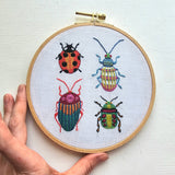 Jessica Long Embroidery Beetle Collection Kit
