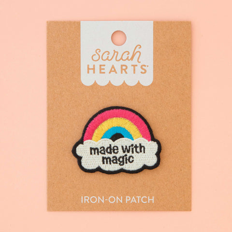 Sarah Hearts Made with Magic Iron-On Patch