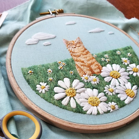 Jessica Long Embroidery Happy Place Kit