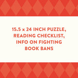 Bibliophile Banned Books 500-Piece Puzzle