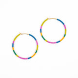 Altiplano Beaded Hoop Earrings