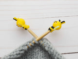 Fox & Pine Stitch Stoppers — Bumble Bee