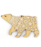 Kiriki Press Bear Stitched Ornament Kit
