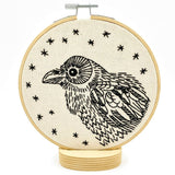 Raven Nevermore Embroidery Kit (Hook, Line & Tinker)