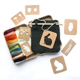 Woodland Banner Felting Kit (Sheep Creek Studio)