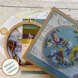 Dawn Chorus Appliqué Hoop Craft Kit: French