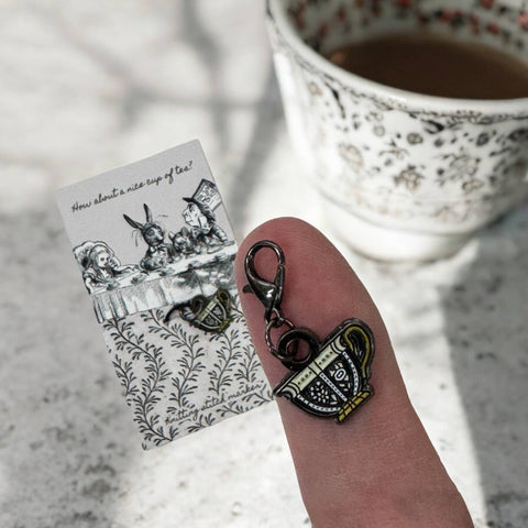 Teacup Stitch Marker (Firefly Notes)