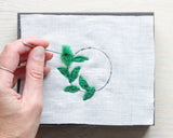 Christmas Wreath Ornament Needle Felting Kit (Grey Fox Felting)