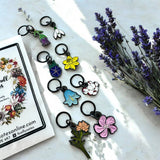 Pocket Full of Posies Stitch Marker Pack (Firefly Notes)