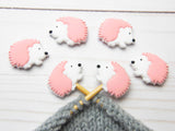 Pink Hedgehog Stitch Stoppers
