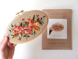 Junebug and Darlin Rosy Chaos Cross Stitch Kit