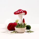 Crimson Toadstool Needle Felting Kit (Benzie Design)