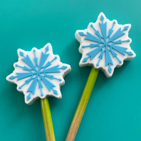 Blue Snowflake Point Protectors (Comma Craft Co.)