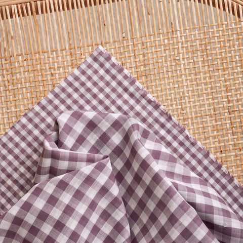 Vichy Off-White Gingham — Divine Parma