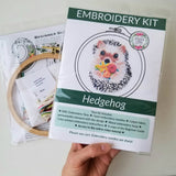 Hedgehog Embroidery Kit (Jessica Long Embroidery)