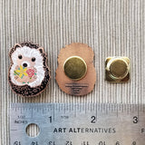 Hedgehog Needle Minder (Jessica Long Embroidery)