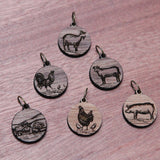 Farm Animals Stitch Markers (Sunrise Grove)