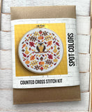 Autumn Mood Cross Stitch Kit (Spot Colors)