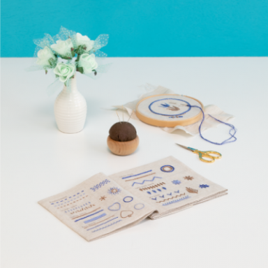 Embroidery Sampler Book (Tulip)