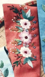 Embroidered Linen Headband (Quince Fables)
