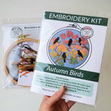 Jessica Long Embroidery Autumn Birds Kit