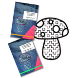 Sashiko Magic Mushroom Stick and Stitch Pattern (Socorro Society)