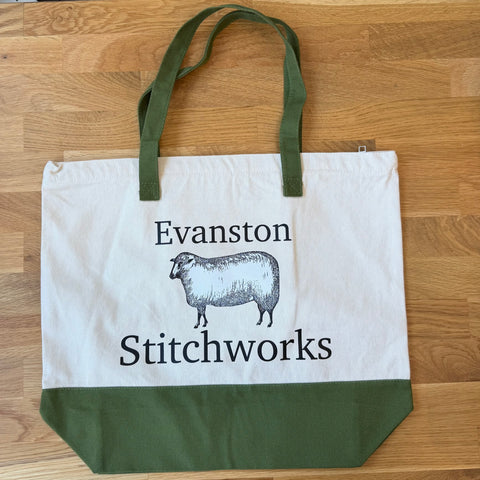 Evanston Stitchworks Logo Tote Bag