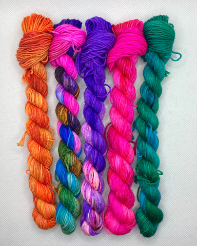 Sister Ananse Exclusives Fingering Mini Skeins