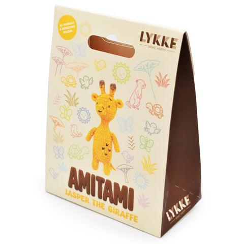 Jasper the Giraffe Amitami Crochet Kit (Lykke)