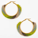 Swirl Hoop Earrings (Altiplano)