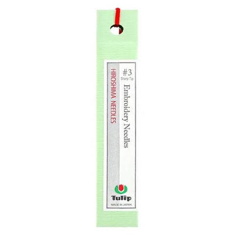 Embroidery Needles Sharp Tip (Tulip)