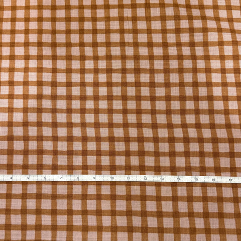 Sevenberry Windowpane Plaid Tan