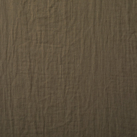Nuno to Mono Triple-Washed Double Gauze — Brown